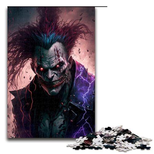 Puzzle 1000 Teile für Erwachsene, Brutal Maniacs, Puzzle für Jugendliche ab 14 Jahren, 50 x 75 cm von WGLINGX