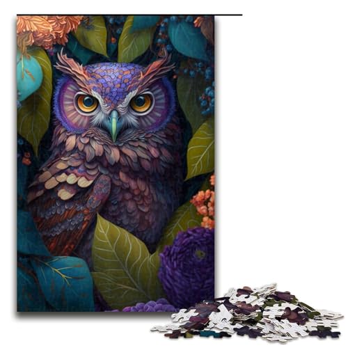 Puzzle 1000 Teile für Erwachsene, Dschungelschwein-Puzzle, für Teenager, Spielzeug, Denkspiel (Größe 50 x 75 cm) von WGLINGX