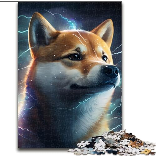 Puzzle 1000 Teile für Erwachsene, Fantasy-Hunde-Puzzle, Denkspiel für Teenager, Familienspieleabend (Größe 50x75cm) von WGLINGX