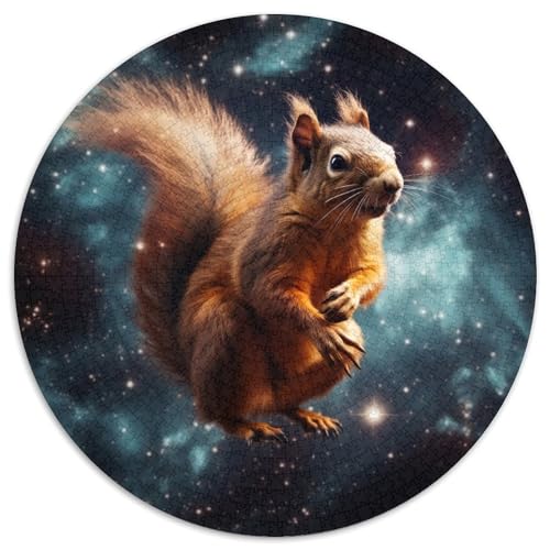 Puzzle 1000 Teile für Erwachsene, Galaxien, Eichhörnchen, schwierige Puzzles für Erwachsene, DIY-Heimdekor, Denkspiel für Teenager (67,5 x 67,5 cm) von WGLINGX