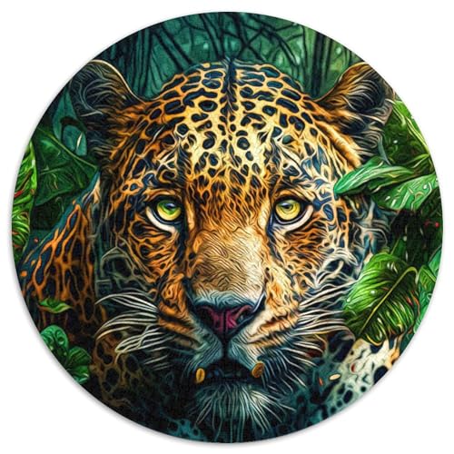 Puzzle 1000 Teile für Erwachsene, Jaguar, schwierige Puzzles für Erwachsene, Denkspiel für Teenager, Familienspieleabend (67,5x67,5cm) von WGLINGX