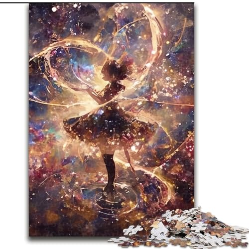Puzzle 1000 Teile für Erwachsene, Japanisches Anime-Mädchen, 1000-teiliges Puzzle für Erwachsene, Aktivität für Erwachsene und die ganze Familie, DIY-Geschenk zur Heimdekoration (Größe 50x75cm) von WGLINGX
