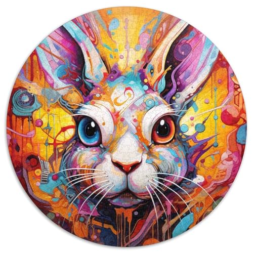 Puzzle 1000 Teile für Erwachsene, Kaninchen-Puzzle für Erwachsene, Kunstwerk-Dekor, Intelligenzspielzeug für Familien-Indoor-Spiele 67,5 x 67,5 cm Puzzle 1000 Teile für Erwachsene, Kaninchen-Puzzle für Erwachsene, Kunstwerk-Dekor, Intelligenzspielzeug für Familien-Indoor-Spiele 67,5 x 67,5 cm von WGLINGX