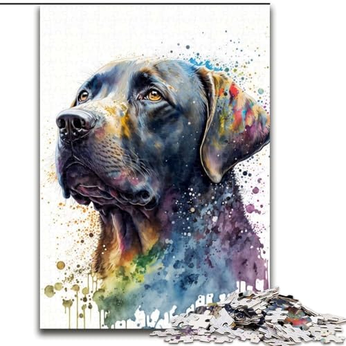 Puzzle 1000 Teile für Erwachsene, Labrador, anspruchsvolle Puzzles für Familienspaß, perfekt für den Urlaub, interaktive Spieleabende, Größe 26x38cm Puzzle 1000 Teile für Erwachsene, Labrador, anspruchsvolle Puzzles für Familienspaß, perfekt für den Urlaub, interaktive Spieleabende, Größe 26x38cm von WGLINGX