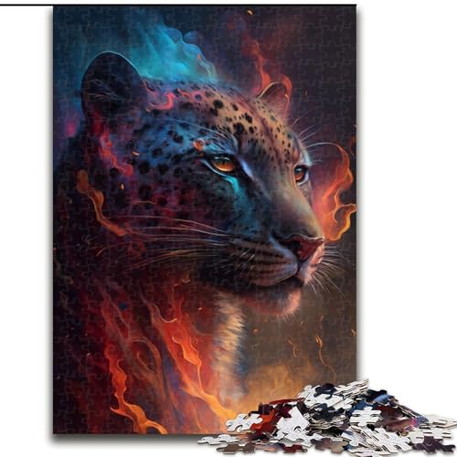 Puzzle 1000 Teile für Erwachsene, Leoparden-Puzzle 1000 Teile für Erwachsene für Teenager, interaktives Familienspiel, herausforderndes Geschenk, Größe 50x75cm Puzzle 1000 Teile für Erwachsene, Leoparden-Puzzle 1000 Teile für Erwachsene für Teenager, interaktives Familienspiel, herausforderndes Geschenk, Größe 50x75cm von WGLINGX