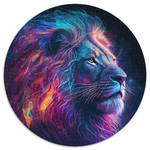Puzzle 1000 Teile für Erwachsene, Löwen-Puzzle für Erwachsene, Kunstwerk-Dekor, Intelligenzspielzeug für Familien-Indoor-Spiele 67,5 x 67,5 cm Puzzle 1000 Teile für Erwachsene, Löwen-Puzzle für Erwachsene, Kunstwerk-Dekor, Intelligenzspielzeug für Familien-Indoor-Spiele 67,5 x 67,5 cm von WGLINGX