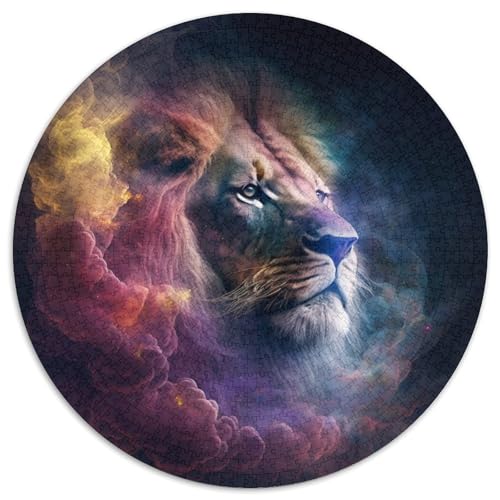 Puzzle 1000 Teile für Erwachsene, Löwennebel, unmögliches Puzzle für Erwachsene, unmögliche pädagogische Heimdekoration, Spiele und Geschenke (67,5 x 67,5 cm) von WGLINGX
