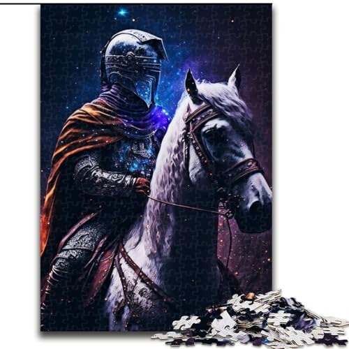 Puzzle 1000 Teile für Erwachsene, Malen Sie den Heiligen Ritter, interaktives Familienspiel, Denksportgeschenk, Lernspielzeug, Größe 26x38cm Puzzle 1000 Teile für Erwachsene, Malen Sie den Heiligen Ritter, interaktives Familienspiel, Denksportgeschenk, Lernspielzeug, Größe 26x38cm von WGLINGX