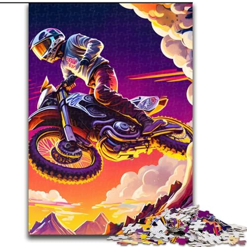 Puzzle 1000 Teile für Erwachsene, Motorcross-Freestyle-Puzzle 1000 Teile für Erwachsene für Teenager, interaktives Familienspiel, herausforderndes Geschenk, Größe 26x38cm Puzzle 1000 Teile für Erwachsene, Motorcross-Freestyle-Puzzle 1000 Teile für Erwachsene für Teenager, interaktives Familienspiel, herausforderndes Geschenk, Größe 26x38cm von WGLINGX
