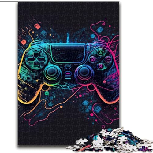 Puzzle 1000 Teile für Erwachsene, Neon-Spiel, 1000-teiliges Puzzle, Spielzeug, Geschenk, pädagogisches intellektuelles Dekomprimierungsspaß, Familienspiel, Größe 50x75cm Puzzle 1000 Teile für Erwachsene, Neon-Spiel, 1000-teiliges Puzzle, Spielzeug, Geschenk, pädagogisches intellektuelles Dekomprimierungsspaß, Familienspiel, Größe 50x75cm von WGLINGX