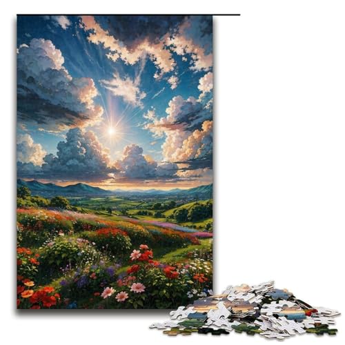 Puzzle 1000 Teile für Erwachsene, Puzzle im japanischen Stil, für Teenager, Spielzeug, Denkspiel (Größe 50 x 75 cm) von WGLINGX
