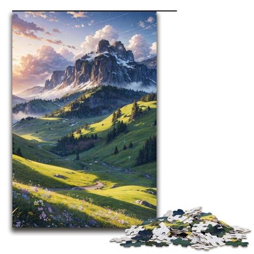 Puzzle 1000 Teile für Erwachsene, Puzzle im japanischen Stil, für Teenager, Spielzeug, Denkspiel (Größe 50 x 75 cm) von WGLINGX