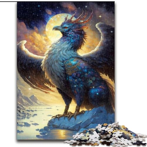 Puzzle 1000 Teile für Erwachsene, Schöner Phönix, Puzzle 1000 Teile für Erwachsene, Spielzeug, Geschenk, pädagogisch wertvoll, intellektuell, entspannend, lustiges Familienspiel (Größe 26x38cm) Puzzle 1000 Teile für Erwachsene, Schöner Phönix, Puzzle 1000 Teile für Erwachsene, Spielzeug, Geschenk, pädagogisch wertvoll, intellektuell, entspannend, lustiges Familienspiel (Größe 26x38cm) von WGLINGX