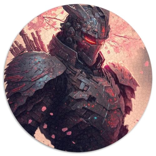 Puzzle 1000 Teile für Erwachsene, Senshi Round Puzzles 1000 Teile für Erwachsene, anspruchsvolles Denkspiel – entspannendes Spielzeug für Teenager, 1000 Teile (67,5x67,5cm) von WGLINGX