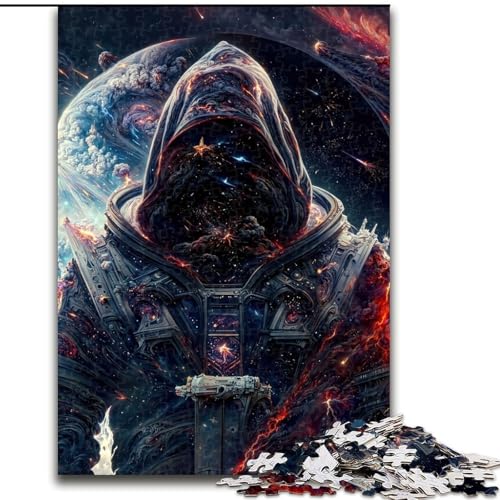 Puzzle 1000 Teile für Erwachsene, Space Hacker-Puzzles für 1000 Teile, anspruchsvolles DIY-Denkspiel, interaktives Familienspiel (Größe 26x38cm) von WGLINGX