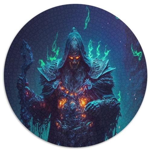 Puzzle 1000 Teile für Erwachsene, Teufelspuzzle, Spielzeug, Geschenk, pädagogisches, intellektuelles, entspannendes Familienspiel (67,5x67,5cm) von WGLINGX