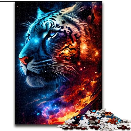 Puzzle 1000 Teile für Erwachsene, Tiger-Puzzle 1000 Teile für Erwachsene für Teenager, interaktives Familienspiel, herausforderndes Geschenk, Größe 26x38cm Puzzle 1000 Teile für Erwachsene, Tiger-Puzzle 1000 Teile für Erwachsene für Teenager, interaktives Familienspiel, herausforderndes Geschenk, Größe 26x38cm von WGLINGX