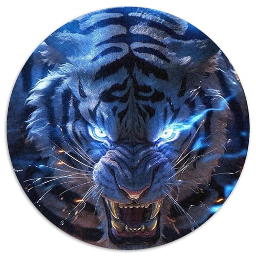 Puzzle 1000 Teile für Erwachsene, Tiger-Puzzle für Erwachsene, Kunstwerk-Dekor, Intelligenzspielzeug für Familien-Indoor-Spiele 67,5 x 67,5 cm Puzzle 1000 Teile für Erwachsene, Tiger-Puzzle für Erwachsene, Kunstwerk-Dekor, Intelligenzspielzeug für Familien-Indoor-Spiele 67,5 x 67,5 cm von WGLINGX
