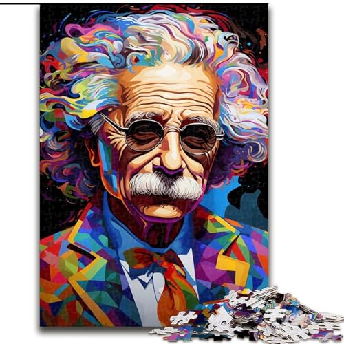 Puzzle 1000 Teile für Erwachsene, Traumwissenschaftler, Holzpuzzle, Teenager, Stressabbau, Cooles einzigartiges Geschenk für die Familie (Größe 26x38cm) von WGLINGX