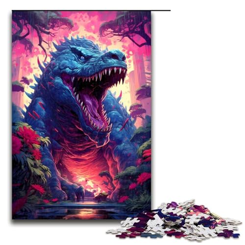 Puzzle 1000 Teile für Erwachsene, Uraltes Alligatormonster-Puzzle, Lernspiele, tolle Geschenke und Spielzeuge für Teenager ab 14 Jahren, 50 x 75 cm Puzzle 1000 Teile für Erwachsene, Uraltes Alligatormonster-Puzzle, Lernspiele, tolle Geschenke und Spielzeuge für Teenager ab 14 Jahren, 50 x 75 cm von WGLINGX