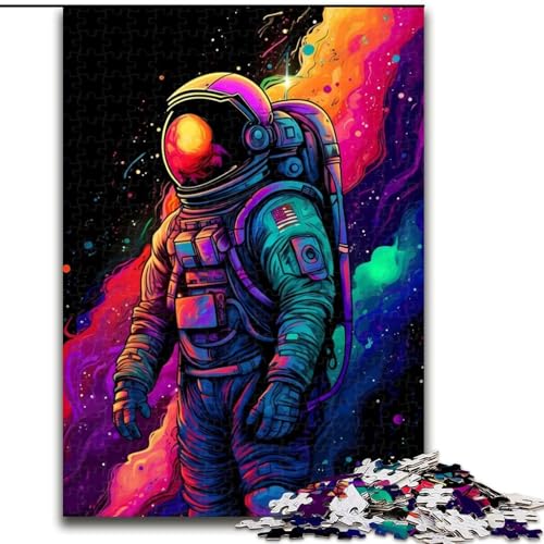 Puzzle 1000 Teile für Erwachsene, Weltraum-Astronauten-Puzzle, interaktives Familienspiel, Denksportaufgabe, Geschenk, Lernspielzeug, Größe 26x38cm Puzzle 1000 Teile für Erwachsene, Weltraum-Astronauten-Puzzle, interaktives Familienspiel, Denksportaufgabe, Geschenk, Lernspielzeug, Größe 26x38cm von WGLINGX