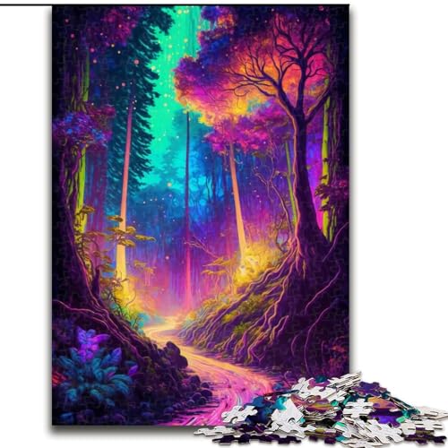 Puzzle 1000 Teile für Erwachsene, Wizzard Land Puzzle, interaktives Familienspiel, Denksportaufgabe als Geschenk, Lernspielzeug, Größe 26x38cm Puzzle 1000 Teile für Erwachsene, Wizzard Land Puzzle, interaktives Familienspiel, Denksportaufgabe als Geschenk, Lernspielzeug, Größe 26x38cm von WGLINGX