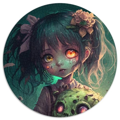 Puzzle 1000 Teile für Erwachsene, Zombie, schwierige Puzzles für Erwachsene, Denkspiel für Teenager, Familienspieleabend (67,5x67,5cm) von WGLINGX