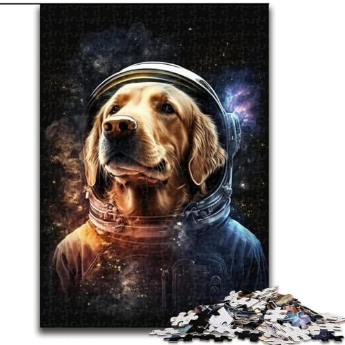 Puzzle 1000 Teile für Erwachsene,Astronautenhund,schwierige Puzzles für Erwachsene,interaktives Familienspiel,Heimdekoration zum Selbermachen,herausforderndes Denkspiel als Geschenk (Größe 26x38cm) Puzzle 1000 Teile für Erwachsene,Astronautenhund,schwierige Puzzles für Erwachsene,interaktives Familienspiel,Heimdekoration zum Selbermachen,herausforderndes Denkspiel als Geschenk (Größe 26x38cm) von WGLINGX