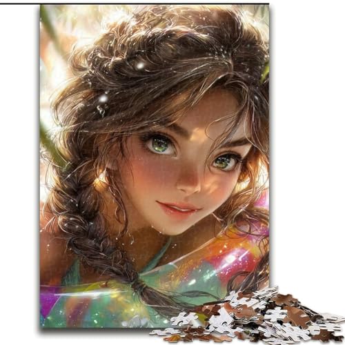 Puzzle 1000 Teile für Erwachsene „Dream Girl“-Puzzle für Erwachsene, interaktives Familienspiel, geeignet für Kinder ab 14 Jahren (Größe 50x75cm) von WGLINGX
