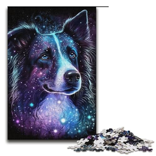 Puzzle 1000 Teile für Erwachsene Border Collie Puzzles für Erwachsene Papppuzzles Lernspiele Heimdekoration 38x26cm Puzzle 1000 Teile für Erwachsene Border Collie Puzzles für Erwachsene Papppuzzles Lernspiele Heimdekoration 38x26cm von WGLINGX