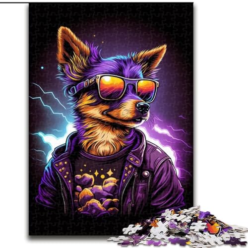 Puzzle 1000 Teile für Erwachsene Chihuahua-Boxer 1000-teiliges Puzzle für das Ganze für Frauen, Geschenke für Männer (Größe 50x75cm) von WGLINGX