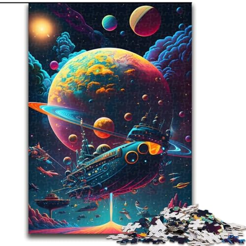 Puzzle 1000 Teile für Erwachsene Galactic Psychedelia 1000-teiliges Puzzle Spielzeug Geschenk Pädagogisches intellektuelles Entspannungsspaß Familienspiel Größe 50X75CM Puzzle 1000 Teile für Erwachsene Galactic Psychedelia 1000-teiliges Puzzle Spielzeug Geschenk Pädagogisches intellektuelles Entspannungsspaß Familienspiel Größe 50X75CM von WGLINGX