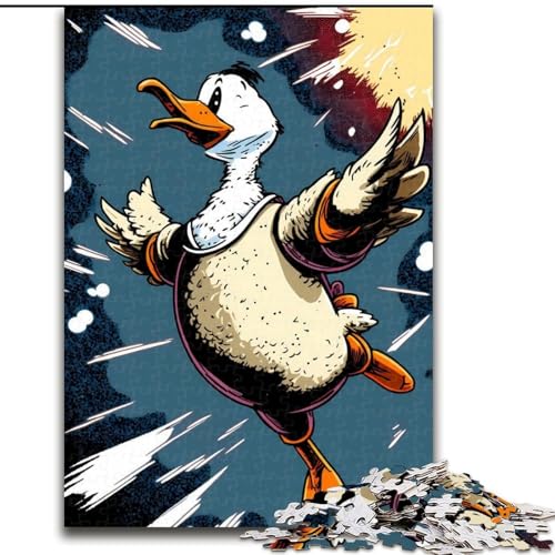 Puzzle 1000 Teile für Erwachsene Goose Magical World Puzzles Interaktives Familienspiel, Denksportgeschenk, Lernspielzeug Größe 50X75CM von WGLINGX