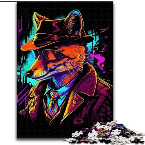 Puzzle 1000 Teile für Erwachsene Poster des Anführers der Red Fox Gang Puzzles Interaktives Familienspiel, Denksportaufgabe als Geschenk, Lernspielzeug Größe 26X38CM Puzzle 1000 Teile für Erwachsene Poster des Anführers der Red Fox Gang Puzzles Interaktives Familienspiel, Denksportaufgabe als Geschenk, Lernspielzeug Größe 26X38CM von WGLINGX