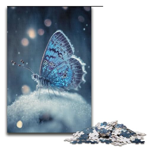 Puzzle 1000 Teile für Erwachsene Schmetterlingspuzzle für Jugendliche ab 14 Jahren 38x26cm von WGLINGX