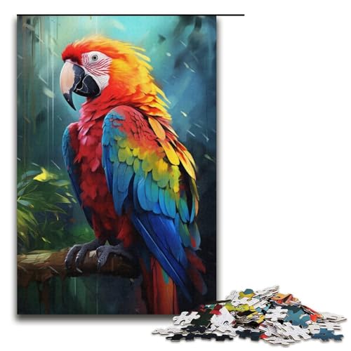 Puzzle 1000 Teile für Erwachsene Schöner Papagei Lernpuzzle Weihnachtswunschliste mit Weihnachtsmann 38x26cm Puzzle 1000 Teile für Erwachsene Schöner Papagei Lernpuzzle Weihnachtswunschliste mit Weihnachtsmann 38x26cm von WGLINGX