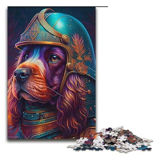 Puzzle 1000 Teile für Erwachsene Steampunk-Hundepuzzle Verbessert das Gedächtnis für Jugendliche ab 14 Jahren 14,96 x 10,24 Zoll von WGLINGX