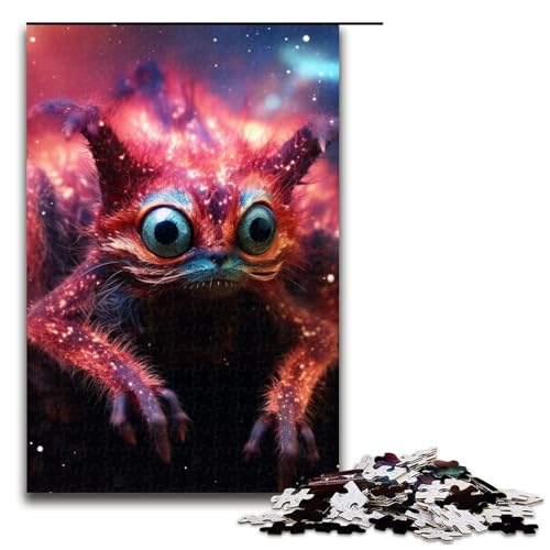 Puzzle 1000 Teile für Erwachsene Sternennacht Lemur Lernspiel Herausforderung Spielzeug Weihnachtsgeburtstagsgeschenk 19,69x29,53 Zoll Puzzle 1000 Teile für Erwachsene Sternennacht Lemur Lernspiel Herausforderung Spielzeug Weihnachtsgeburtstagsgeschenk 19,69x29,53 Zoll von WGLINGX