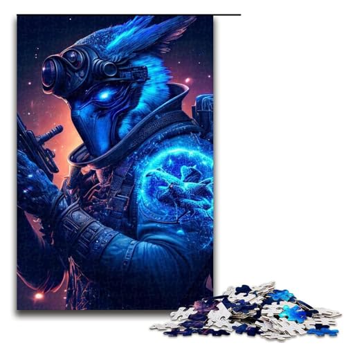 Puzzle 1000 Teile für Erwachsene Vogelkrieger Puzzle Wanddekoration Geschenkideen Geeignet für und Teenager ab 14 Jahren 29,53x19,69 Zoll von WGLINGX