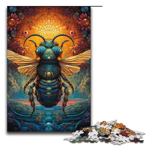 Puzzle Bienen-Puzzle 1000 Teile für Erwachsene Lernspiele Weihnachtsgeburtstagsgeschenke für und Teenager ab 14 Jahren 38x26cm Puzzle Bienen-Puzzle 1000 Teile für Erwachsene Lernspiele Weihnachtsgeburtstagsgeschenke für und Teenager ab 14 Jahren 38x26cm von WGLINGX