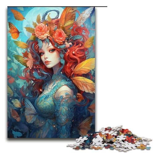 Puzzle Schmetterling 1000 Teile für Erwachsene Lernspiele Weihnachtsgeburtstagsgeschenke für und Teenager ab 14 Jahren 38x26cm von WGLINGX