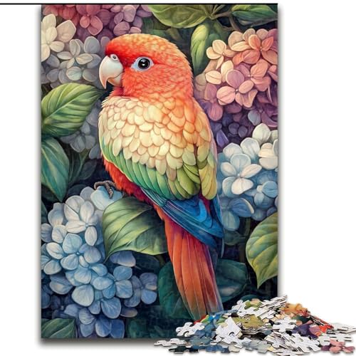 Puzzle für 1000 Teile, Babypapagei, 1000-teiliges Puzzle für Erwachsene, unmögliche pädagogische Heimdekoration, Spiele und Geschenke (Größe 50x75cm) von WGLINGX