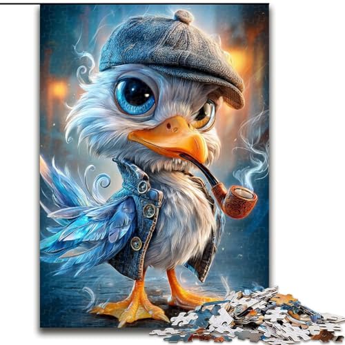 Puzzle für 1000 Teile, Sherlock Holmes, Möwe, 1000-teiliges Puzzle für Erwachsene, Heimdekoration und interaktives Familienspiel, (Größe 50x75cm) von WGLINGX