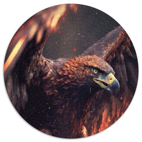 Puzzle für Erwachsene, 1000 Adler-Puzzles aus Pappe, Geburtstage, Weihnachten, Halloween, Erntedankfest, Ostern (67,5x67,5cm) von WGLINGX