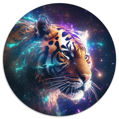Puzzle für Erwachsene, 1000 Art Star Tiger-Puzzles für Erwachsene, Geburtstagsgeschenkidee, anspruchsvolles Denkspiel (67,5 x 67,5 cm) von WGLINGX