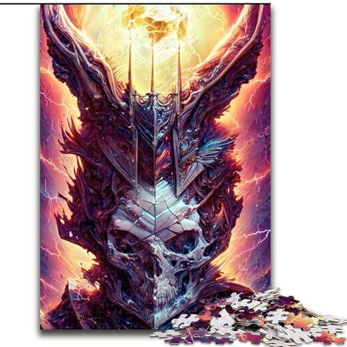 Puzzle für Erwachsene, 1000 Crystal Necromancer, Holzpuzzles, interaktives Familienspiel, DIY-Heimdekor, anspruchsvolles Denksportgeschenk (Größe 26x38cm) von WGLINGX