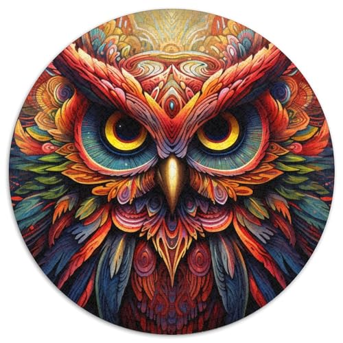 Puzzle für Erwachsene, 1000 Eulen, schwierige Puzzles für Erwachsene, Kunstwerk-Dekor, Intelligenzspielzeug für Familien-Indoor-Spiele 67,5 x 67,5 cm Puzzle für Erwachsene, 1000 Eulen, schwierige Puzzles für Erwachsene, Kunstwerk-Dekor, Intelligenzspielzeug für Familien-Indoor-Spiele 67,5 x 67,5 cm von WGLINGX