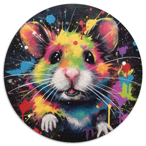 Puzzle für Erwachsene, 1000 Hamster, schwierige Puzzles für Erwachsene, Kunstwerk-Dekor, Intelligenzspielzeug für Familien-Indoor-Spiele 67,5 x 67,5 cm Puzzle für Erwachsene, 1000 Hamster, schwierige Puzzles für Erwachsene, Kunstwerk-Dekor, Intelligenzspielzeug für Familien-Indoor-Spiele 67,5 x 67,5 cm von WGLINGX