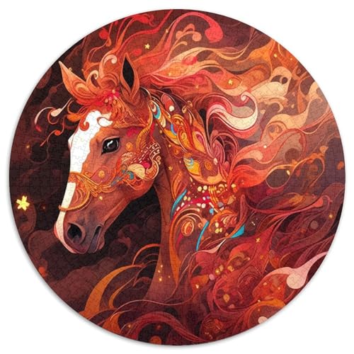 Puzzle für Erwachsene, 1000 Pferde, schwierige Puzzles für Erwachsene, Kunstwerk-Dekor, Intelligenzspielzeug für Familien-Indoor-Spiele 67,5 x 67,5 cm Puzzle für Erwachsene, 1000 Pferde, schwierige Puzzles für Erwachsene, Kunstwerk-Dekor, Intelligenzspielzeug für Familien-Indoor-Spiele 67,5 x 67,5 cm von WGLINGX