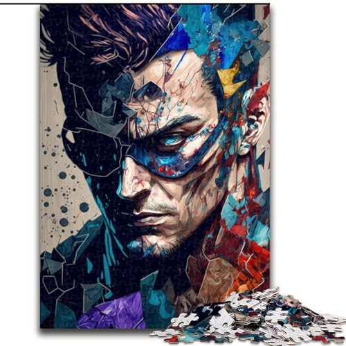 Puzzle für Erwachsene, 1000 Teile, „Broken Hero“, Puzzle für Erwachsene, 1000 Teile, Geschenkidee für die Feiertage, humorvolle Kunstwerke, detaillierte Kunstwerke, Größe 26x38cm Puzzle für Erwachsene, 1000 Teile, „Broken Hero“, Puzzle für Erwachsene, 1000 Teile, Geschenkidee für die Feiertage, humorvolle Kunstwerke, detaillierte Kunstwerke, Größe 26x38cm von WGLINGX
